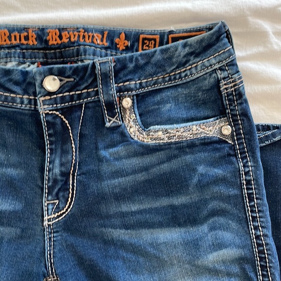 COPY - Rock Revival Jeans. Size 29 long. Tansy Mid Rise Curvy Boot - Picture 8 of 8